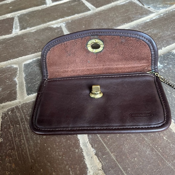 Vintage COACH Turnlock Wallet #7171 Clutch Purse Bag - Picture 4 of 9